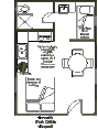 Park Ensuite Cabin Floor Plan